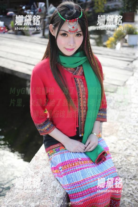 MyGirl美媛馆-陈舒羽 MyGirl美媛馆 - 对了,最新的陈舒羽图片里,女孩又给了我新的思考方向,冰淇淋还是应该加浆果的吗?