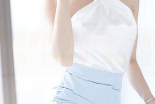 XIAOYU语画界 - 图库新作：月音瞳的镂空写真，轻盈如梦，略微不正经