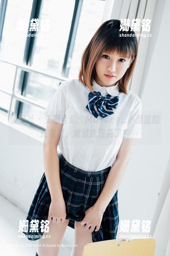 波萝社-Monkey_小潘鼠 波萝社 - 美图合集:Monkey_小潘鼠的连衣裙,难道我眼花了?