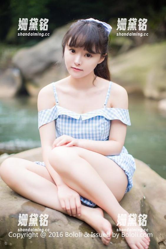 波萝社-夏美酱 波萝社 - 夏美酱,你这组活力一夏的写真,原图能不能不太撩?